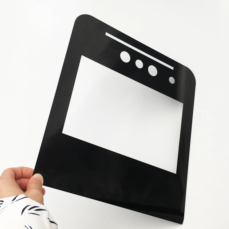 Any Thickness Size Wholesale Custom Touch Screen Silk-printing Glass Panel