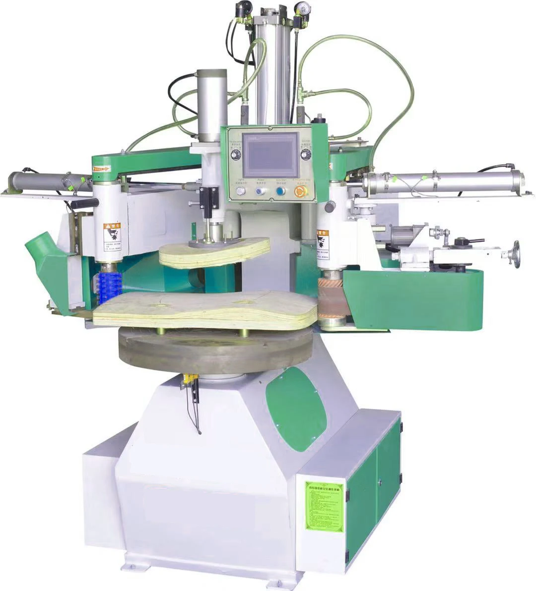 Double Spindle Automatic Copy Molding Machine for Furniture Cutting Board Chair/Tabletop Milling