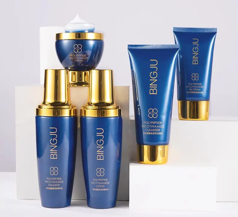 Factory wholesale polypeptide nicotinamide 6-piece moisturizing and brightening skin care set