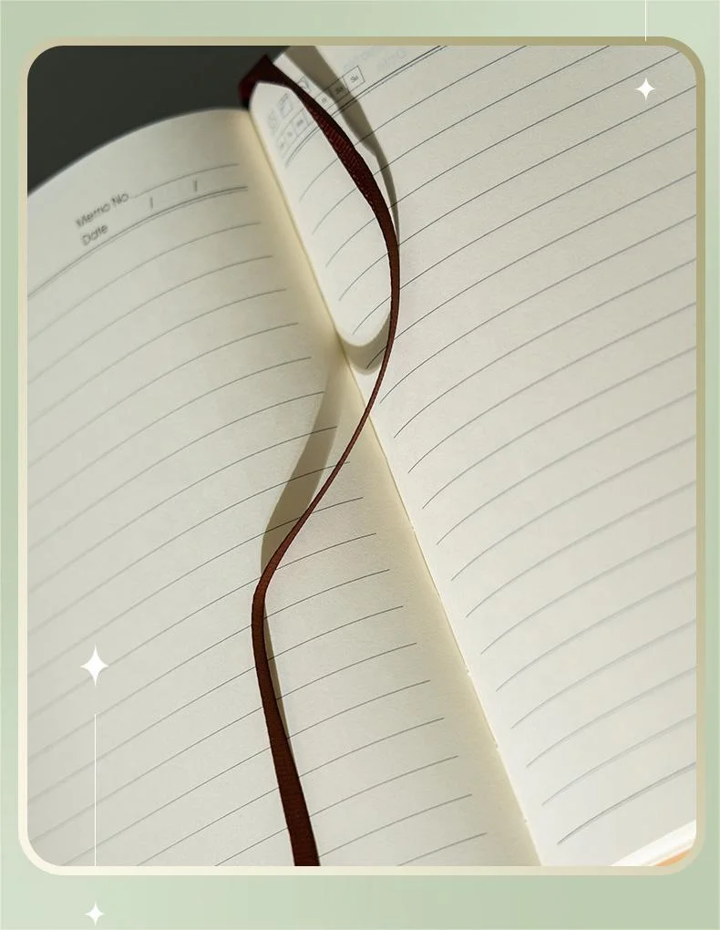 A5 Dotted Business Notebooks with Pen Loop, Hardcover Notebook Journal for Work, 100 Sheets