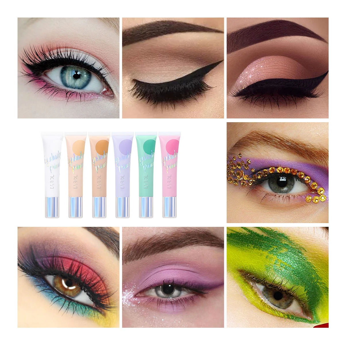rich color long lasting eye makeup painted waterproof and durable eyeliner eyeshadow  primer