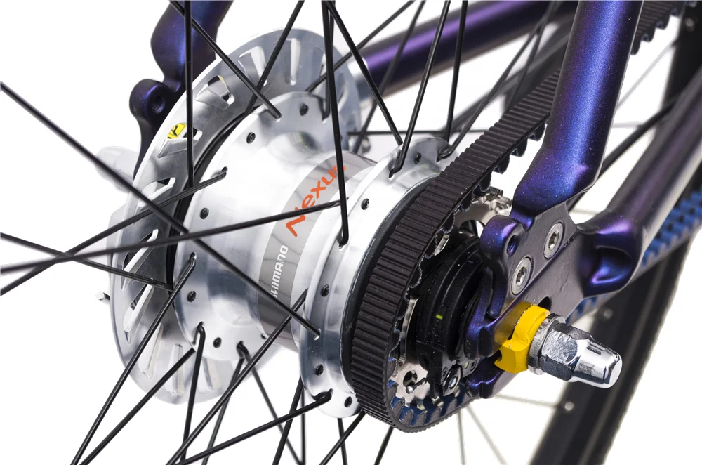  2020 Gear Nexus 7 Speed Road Cycle механический дисковый тормоз Алюминиевая рама городской велосипед