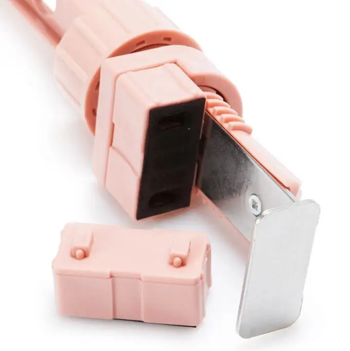 Creative plastic 5-hole clothes hanger / portable small indoor window drying rack / Multifunctional travel clothes rail