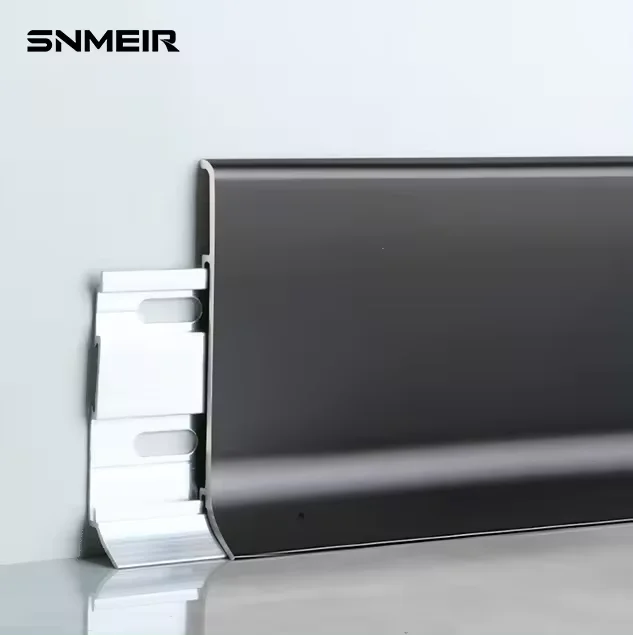 Senmry Aluminium Skirting Suppliers Custom 40CM Height Aluminum Skirting Board