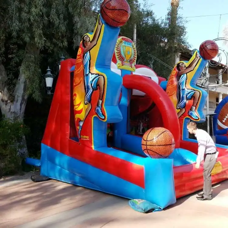 Shooting Stars Basket Ball Court Sport St Scoring Shootout Ips Kids Mini Pvc Hoop Basketball Inflatable Game