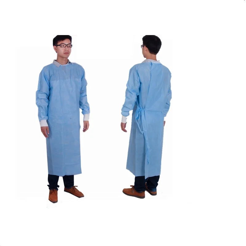 Disposable Medical Surgical Isolation Gown with CE ISO Certification