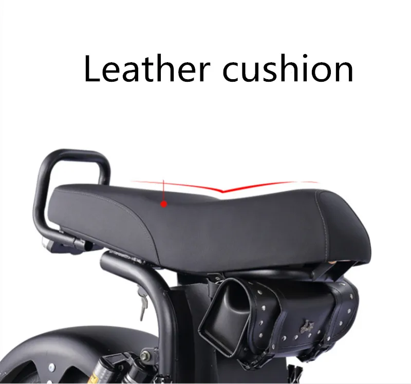 1500W 2000W Scooter Electric Motorcycle 60V 12AH Adult 9.5 Inch Fat Tire Electric Scooter for Elderly