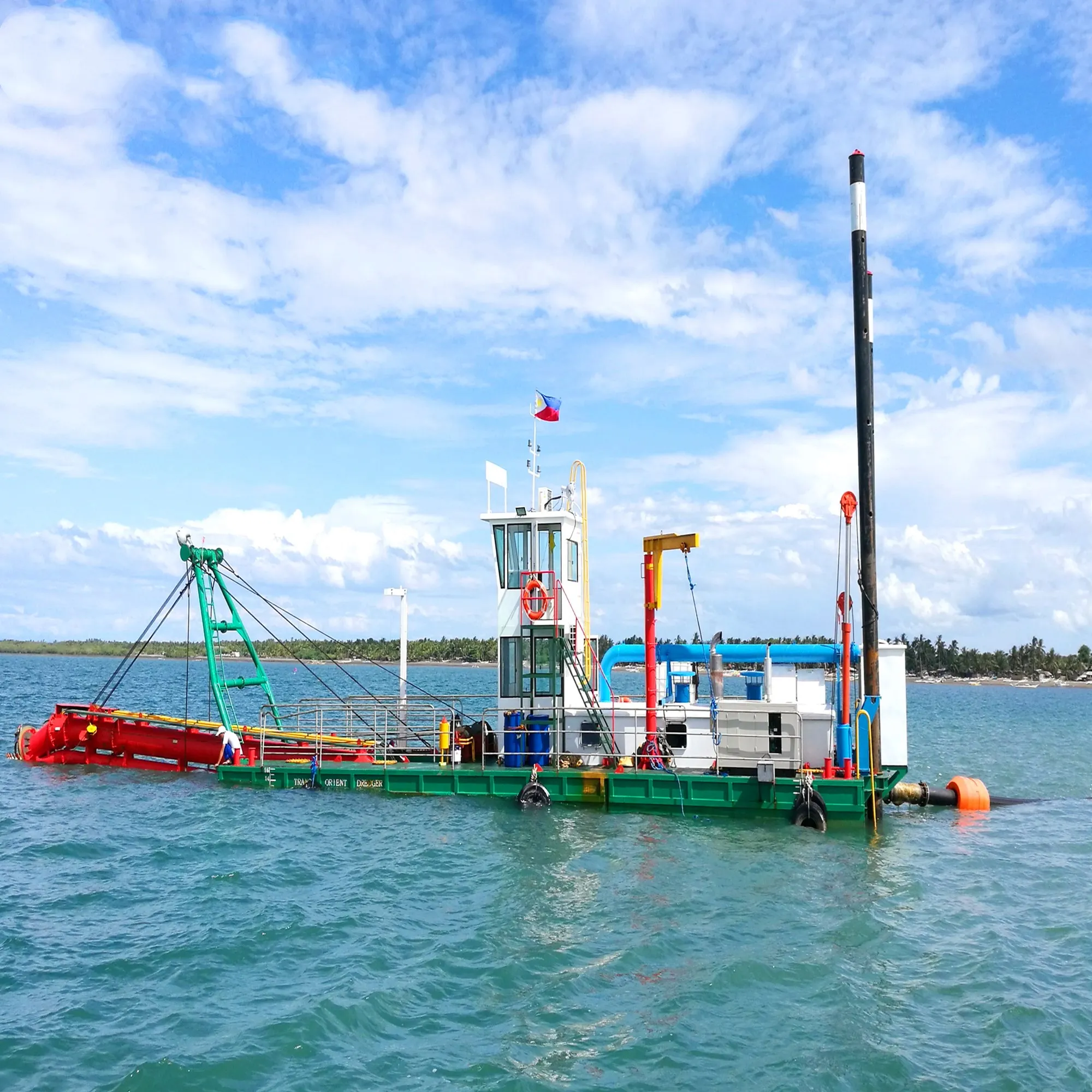 10/8 Inch Cutter Suction Dredger / Small Dredger