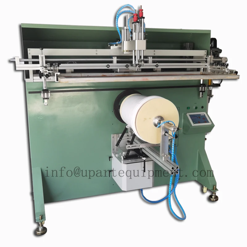 Paint Bucket Screen Printer For Sale Plastic Bucket Screen Printing Machine For Label Pail Stencil Printer