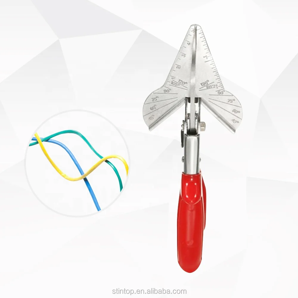 Mini Cable Duct PVC Trunking Cutter PC-323 Ratchet Type Slim Pipe Wire Trunk Handy Cutting Tool