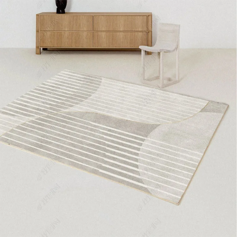 3D Print Faux Fur  Custom Rectangle Area Rug Washable Anti Slip Fluffy Mat Sofa Living Room Bedroom Floor Carpet