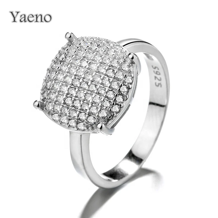 Hot Sale Style Woman Wedding Ring Fashion Shining Zircon Ring