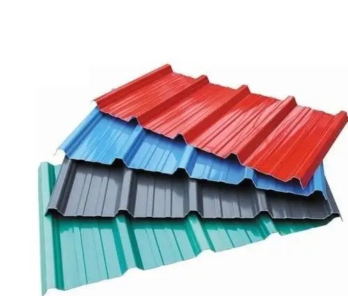 Color Coated Cold Rolled Steel Plate Galvanized Corrugated PPGI Steel Roofing Sheet For Wall