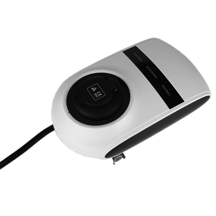 
7KW Factory Price IP55 AC EV Charge Station EV Charging 32A Wall-Mounted Type 2 Home Wallbox AC EV Charging Station 