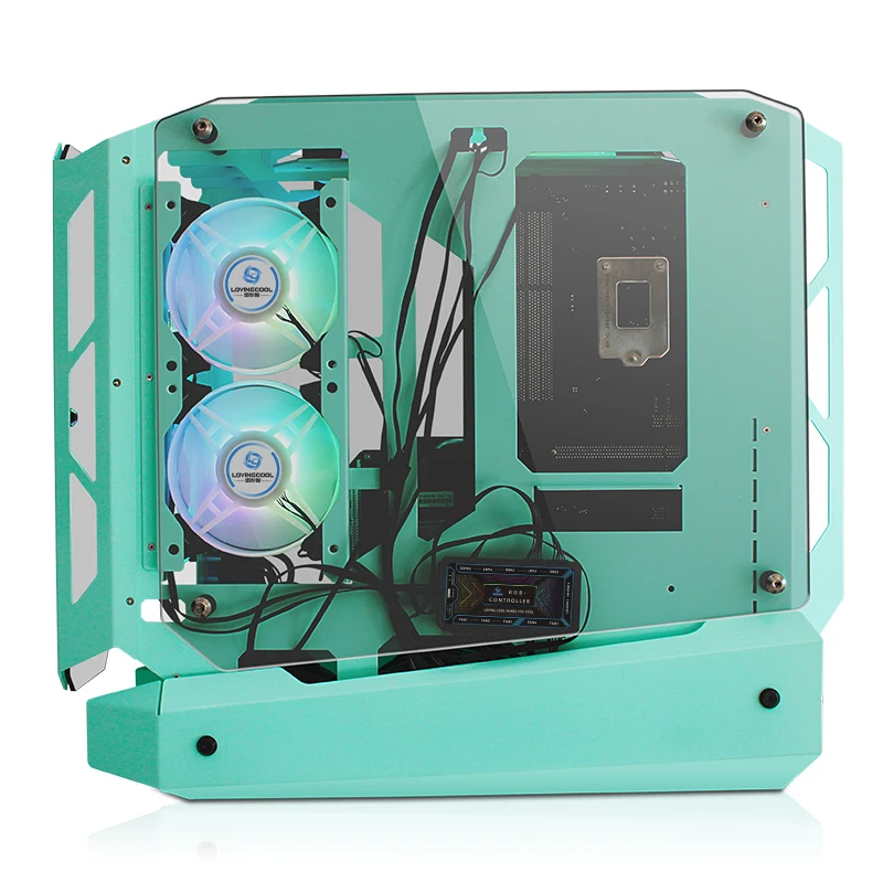 2023 Most Popular High Quality Gaming PC Desktop Computer Gaming RGB ATX Computer Case Frame Chassis & Towers CPU Cabinet