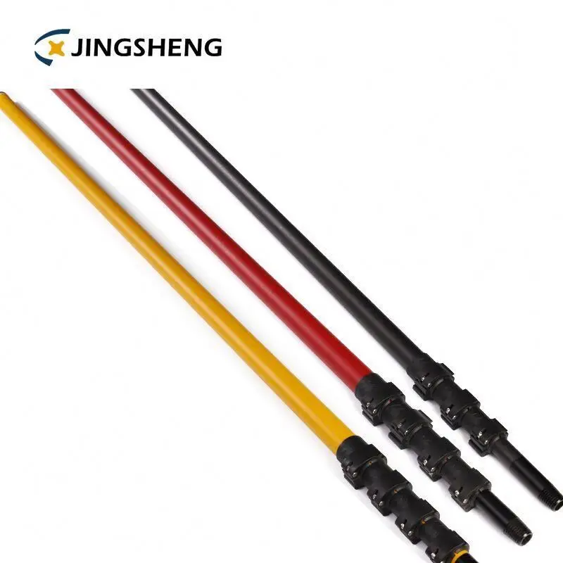 New design folding best carbon fiber telescopic metal detector shaft with great price