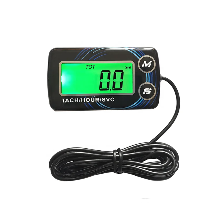 Customized logo Fully functional JOB Timing SVC Remind RPM Replaceable Battery hour Meter