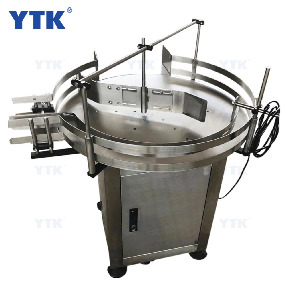 Rotary Collection Loading Turntable Bottle Feeder Machine