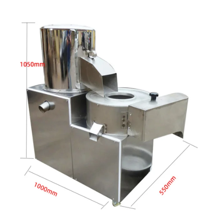 industrial Fresh potato peeling slicing machine potato chip cutter chipper peeler slicer cutting machine