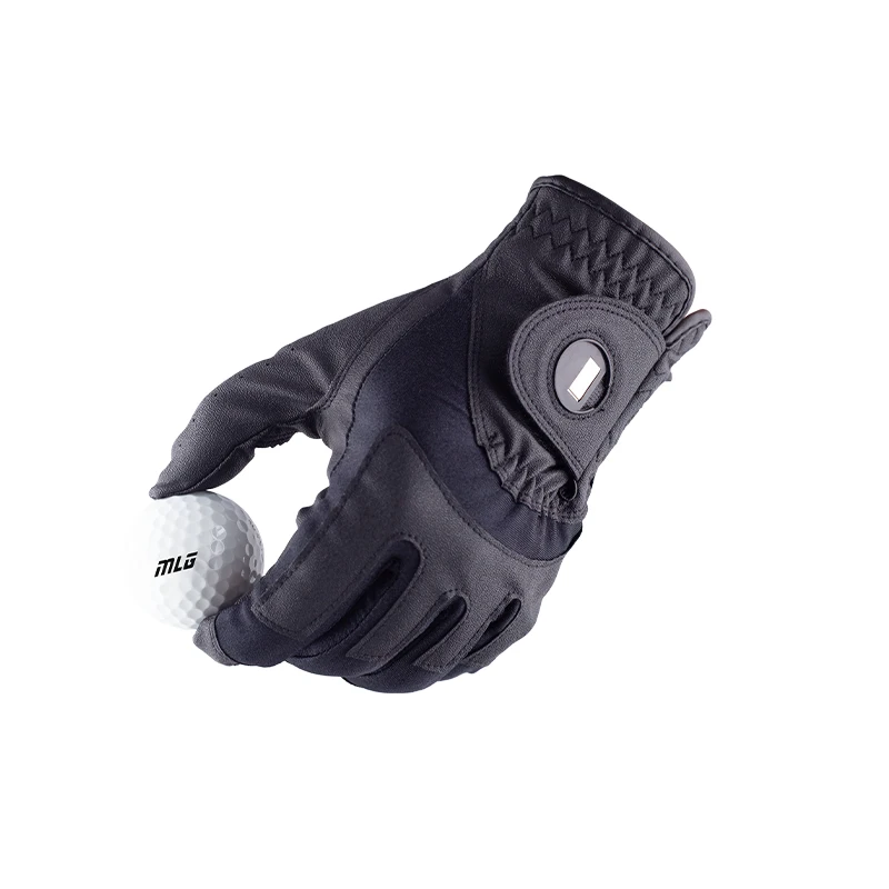 Wholesale Premium Cabretta Leather Golf Gloves Breathable and Soft Custom Logo Left Handed for Sports