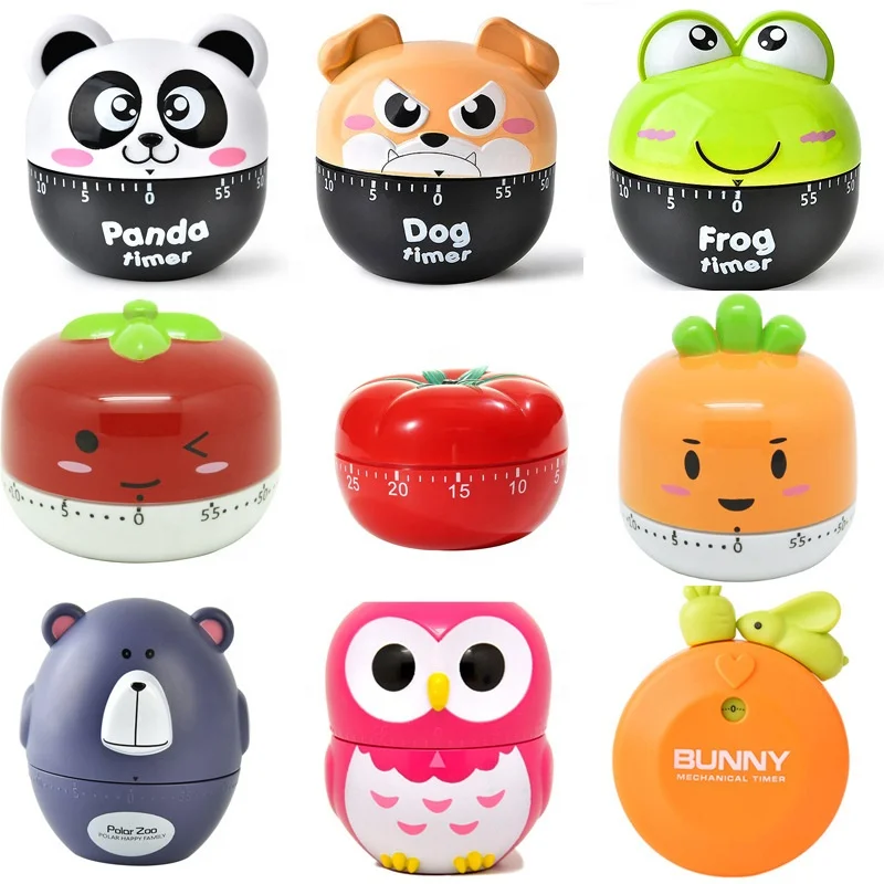 
kitchen cartoon mechanical time timer 