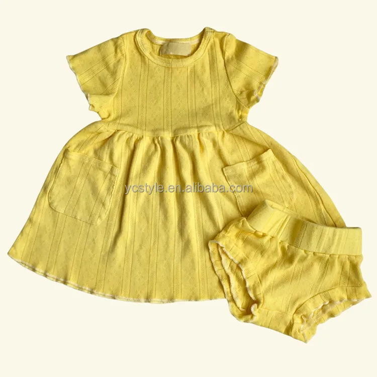 Pettigirl Girls Dress 2 to 12 Years Candy Color Dress for Kids Girl Sleeveless Sweet Girls Ruffles Dress Summer Clothing Casual