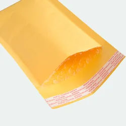 High quality shipping envelope design bubble plastic orange poly bubble mailer bag air envelopes bubble bag