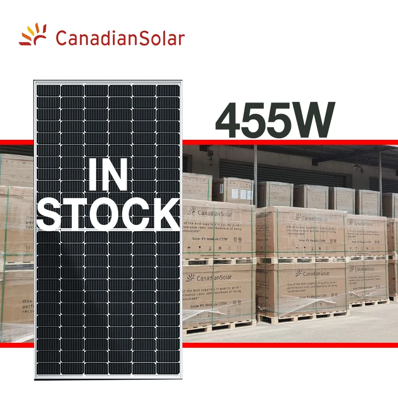 Канадская солнечная панель Mono 9BB полуэлементная солнечная панель цена 440 Вт 450 Вт 455 Вт 500 Вт фотоэлектрические солнечные панели