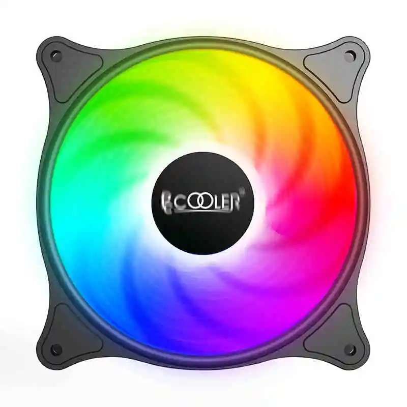 120mm 12cm LED PC case Fan 12v 3/4pin Silent large air volume Computer Heatsink Cooler Cooling Fan