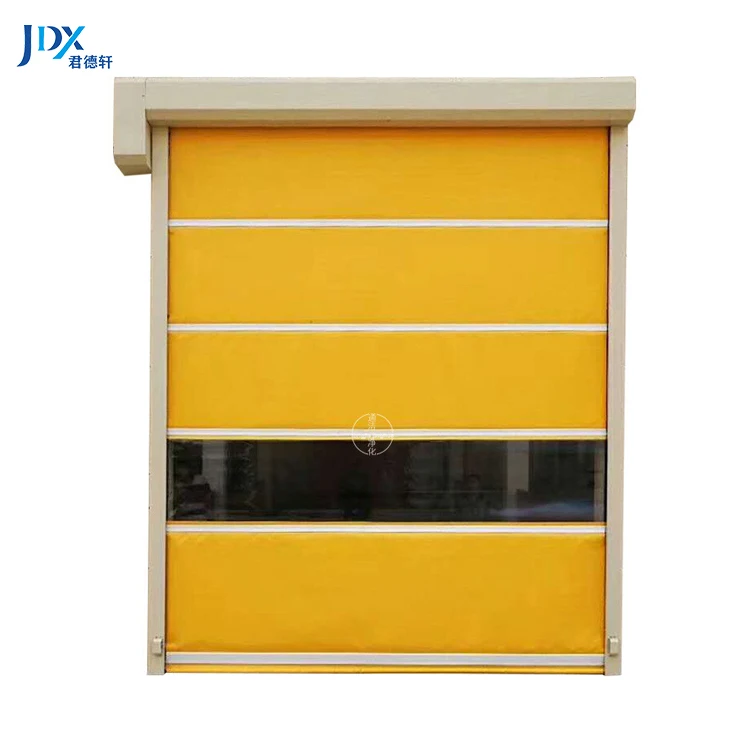 Wholesale PVC Spiral High Speed Doors Rapid Shutter Door Automatic Aluminium High Speed Door