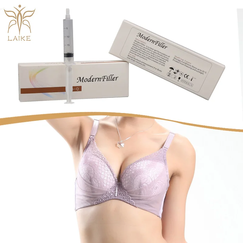 Beauty cross linked hyaluronic acid 20ml dermal filler for breast firming injection