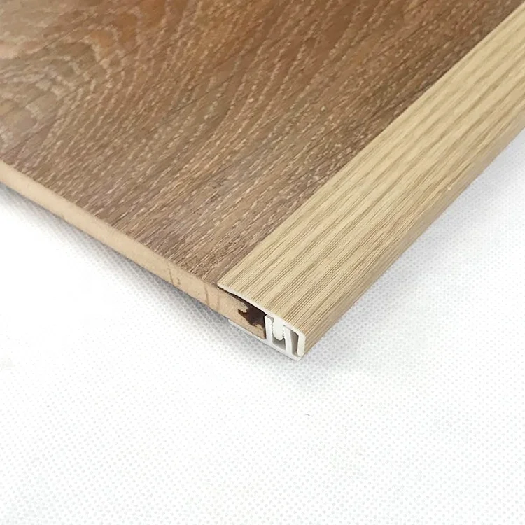 Waterproof PVC Profile Decorative Moulding F End Moulding for 8MM Flooring
