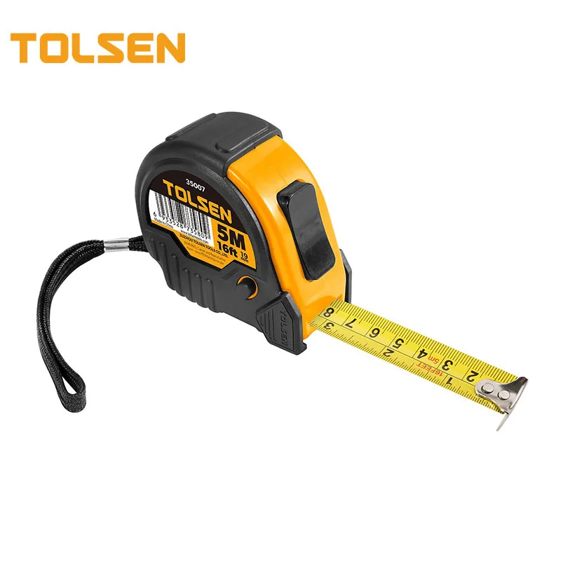 TOLSEN 35006 недорогая Выдвижная Фирменная измерительная лента