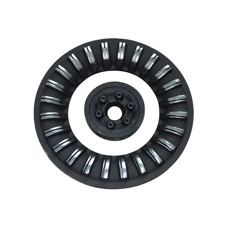 Enamel 4-point kitchen utensils Household appliances countertop stainless steel surface 3 burner gas stove  holder