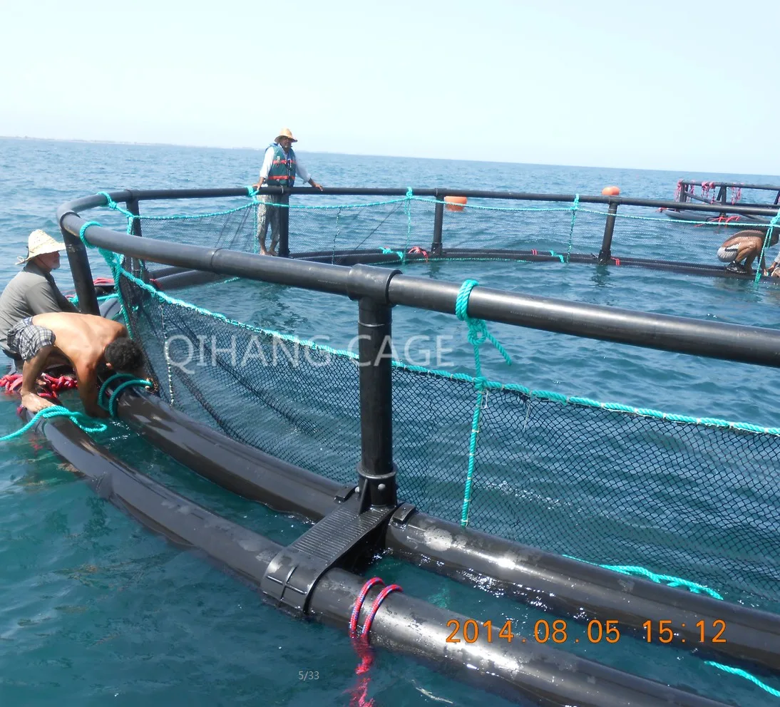 Floating Nets Fish Cage Aquaculture Equipment, fish farming cage