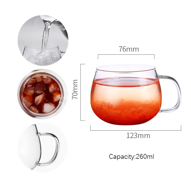 Direct Selling Clear Glass Cup Juice Water Glass Cups For Tea And Coffee