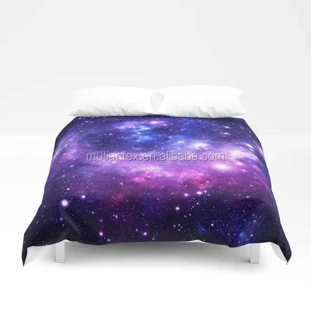 New arrival 100gsm soft brushed 100% polyester microfiber digital printed duvet cover