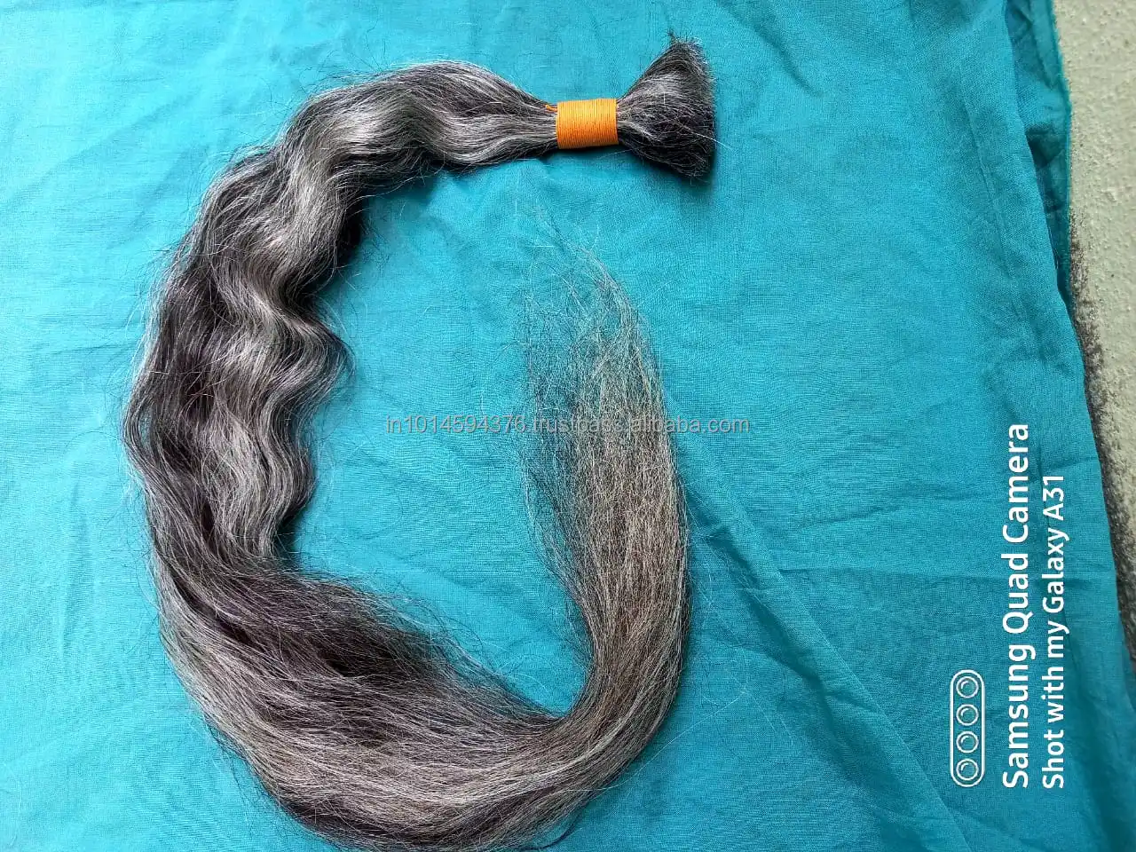 
SINGLE DONOR VIRGIN INDIAN GRAY REMY HAIR !!!!! 