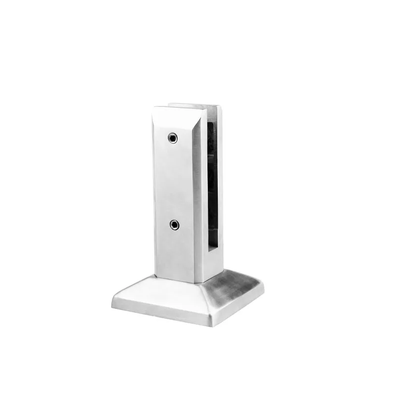 New design of high quality stainless steel guardrail glass pool guardrail socket glass clip manufacturers direct sales