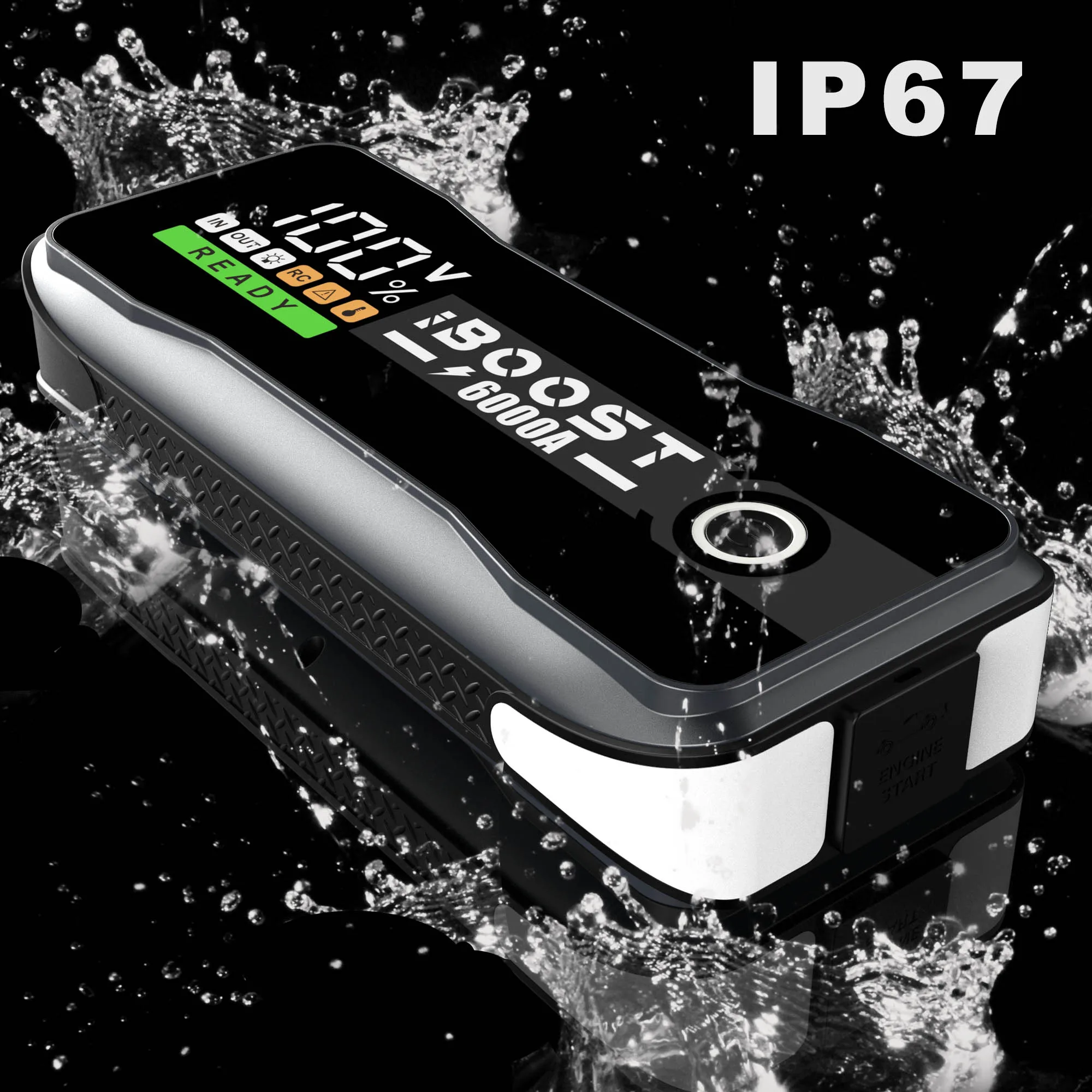 Car battery jump starter jump 6000a