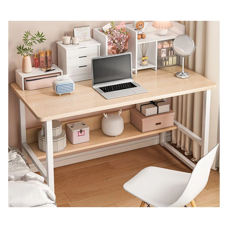 House Furniture Single Person Wood Bedroom Study Home Computer Table Learning Table