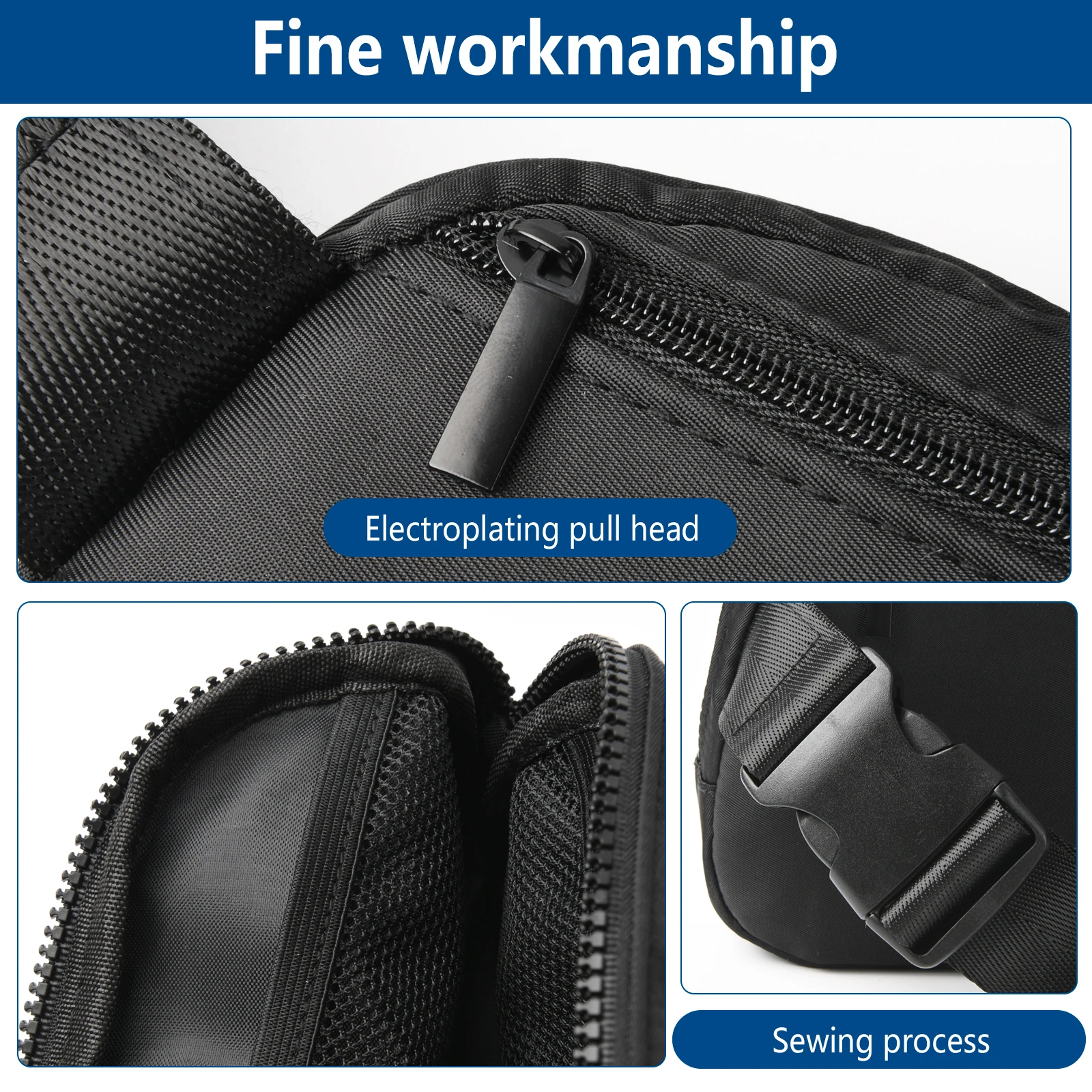 Женская поясная сумка Lulu регулируемая для женщин 1л