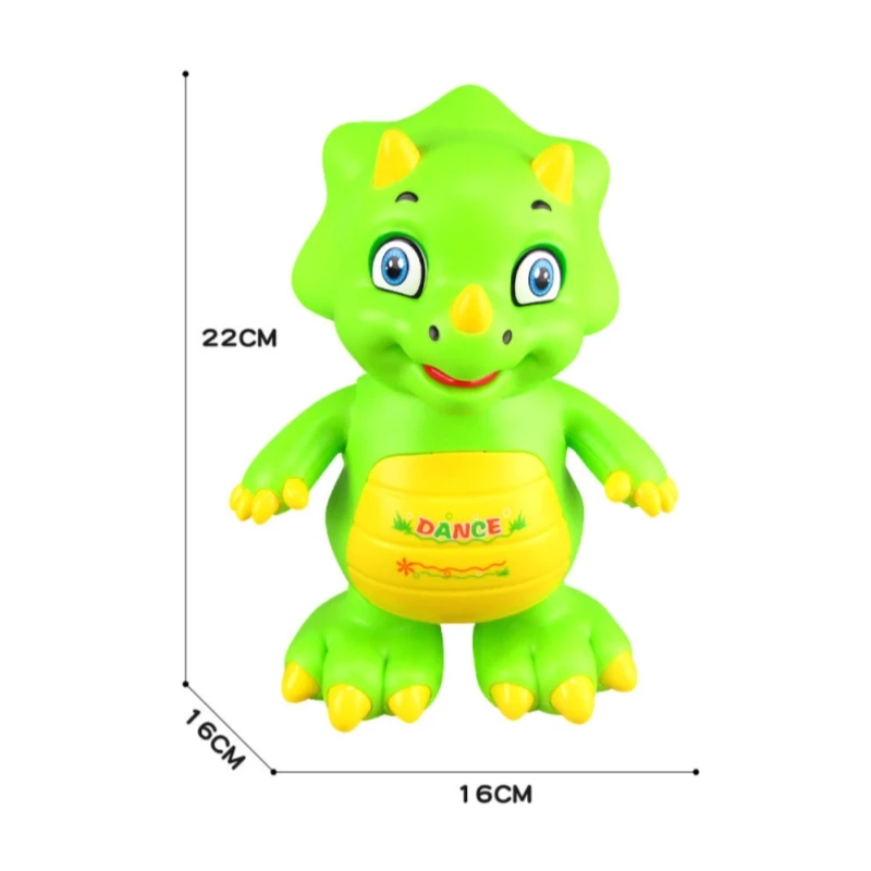 Factory custom Electric Robot Pets Animal Dinosaur Tyrannosaurus Walking Music Light Dancing Funny Toys For Kids Gift