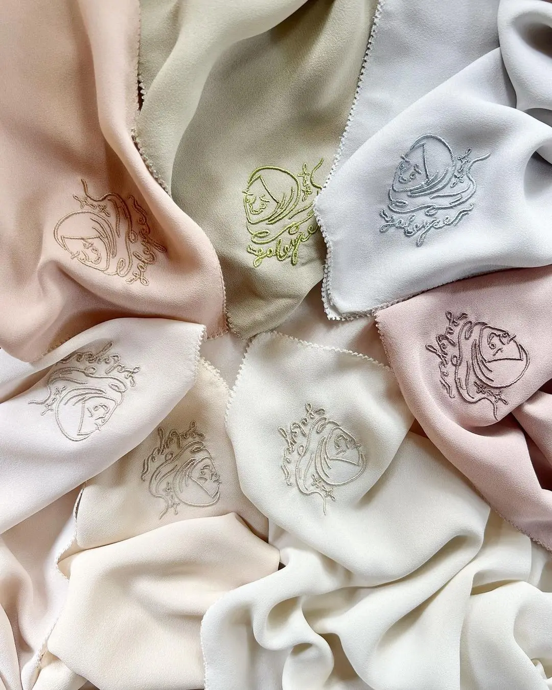 High quality custom opaque Chiffon hijab Korean Chiffon plain shawl embroidered Eyelash Scarf Shawl for Malaysia