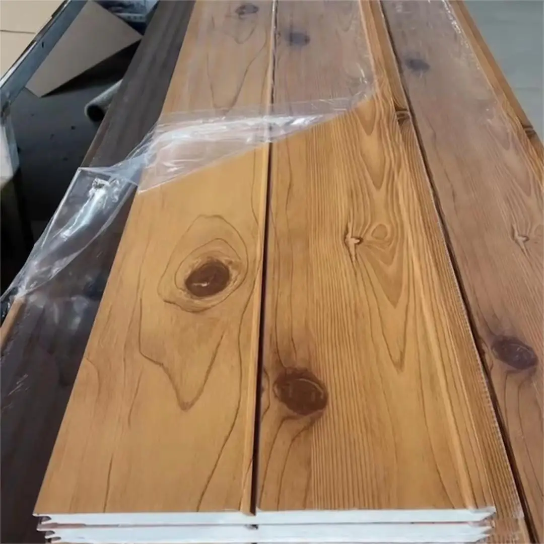 16 мм декоративная настенная панель PU сэндвич-панели наружная стенка металлическая изоляционная плита цена полиуретановая