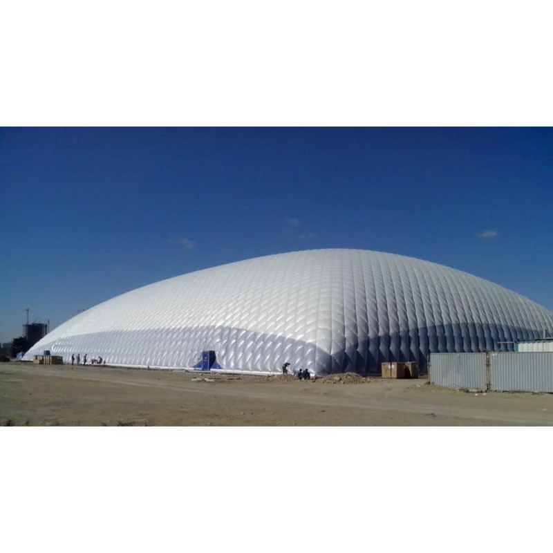 Inflatable air dome sports PVC/ PVDF / PTFE  tent membrane structure large inflatable construction air dome for event