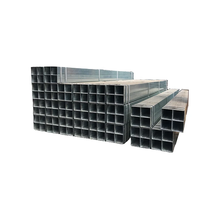 Q195 Q235 S235 Ss400 Hot dip Galvanized Black Welded Rectangular Square Steel Pipe Rhs Shs GI Steel Tube