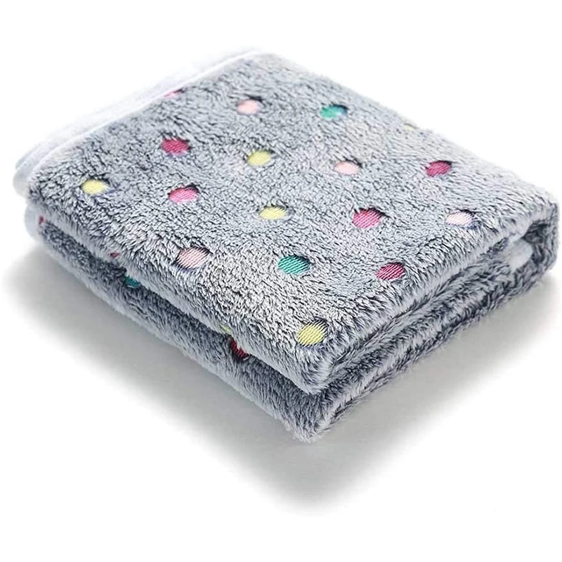 Super Soft 100% Polyester Waterproof Plush Pet Blanket Sherpa Fleece Printed Dog Blanket