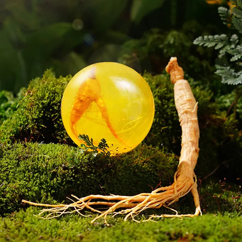 100 g Handmade Soap Ginseng Soap Herbal Oil Whitening Face Body Home Use Soap