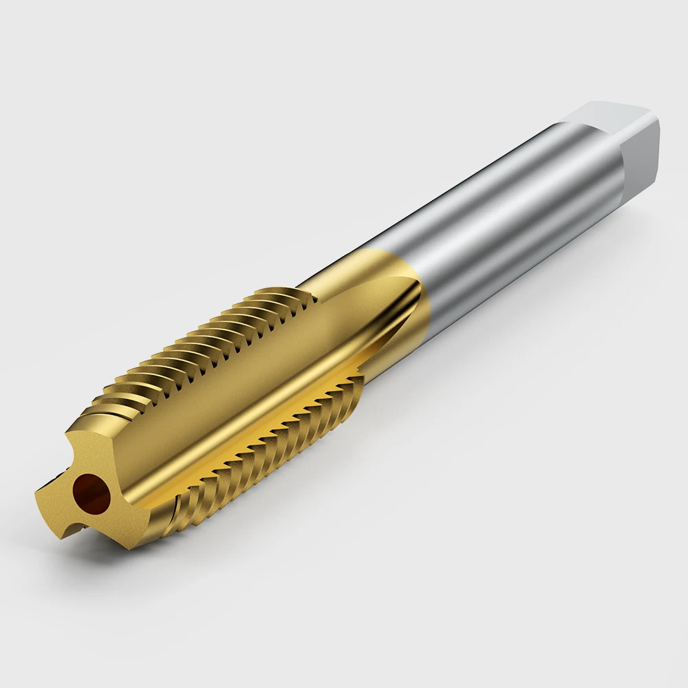 Machine-Tap-Industrial-Use Coated Straight Grooved Tap